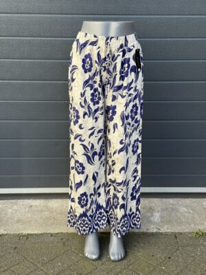 Zomerse Wijde Broek Print Molly A197 | Katoen Mix M/L-XL/XXL
