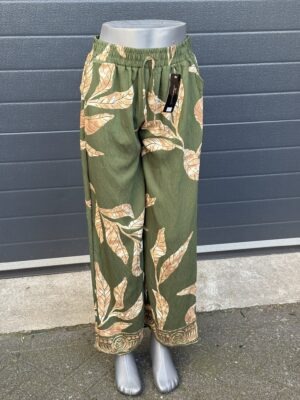 Zomerse Wijde Broek Print Mascha A195 | Katoen Mix M/L-XL/XXL