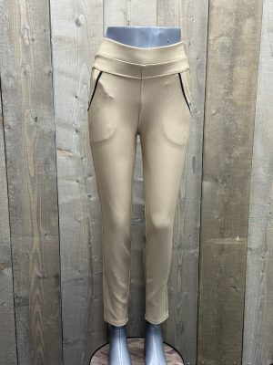Beige Tregging Yu & Me | Maat 36 t/m 52