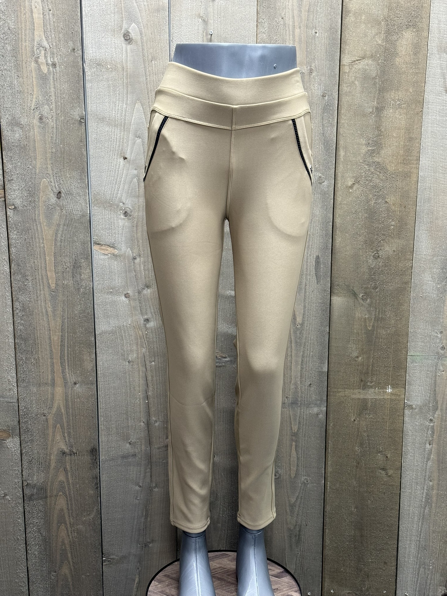 Beige Tregging Yu & Me | Maat 36 t/m 52